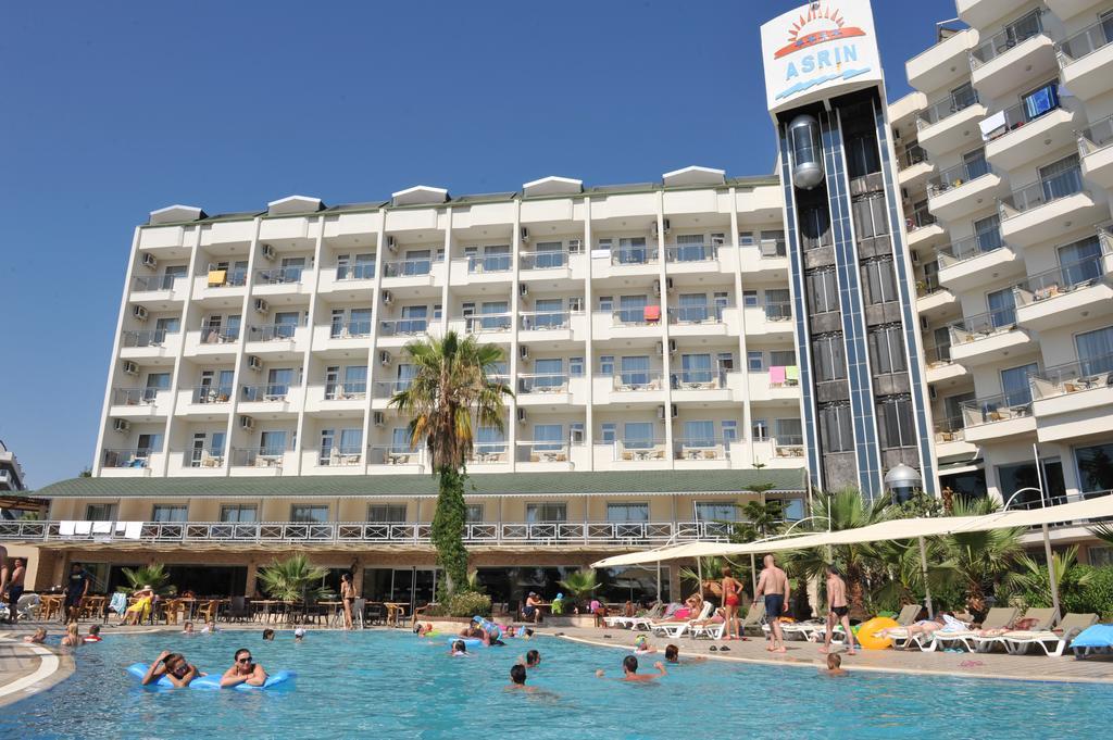 Asrin Beach Hotel Turkler Dış mekan fotoğraf